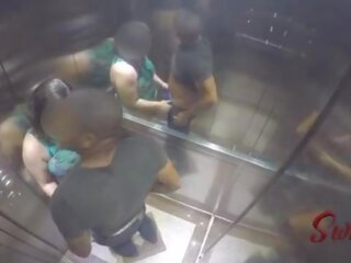 Sorayyaa e leo ogro foram pegos fudendo nie elevador