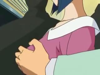 Stupendous panenka byl šroubované v veřejné v anime